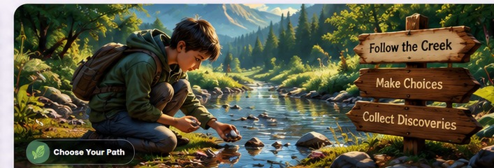 Creekside Rockhound Adventure game cover
