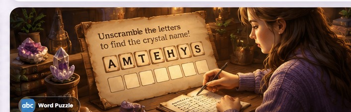 Rockhound Word Scramble game cover